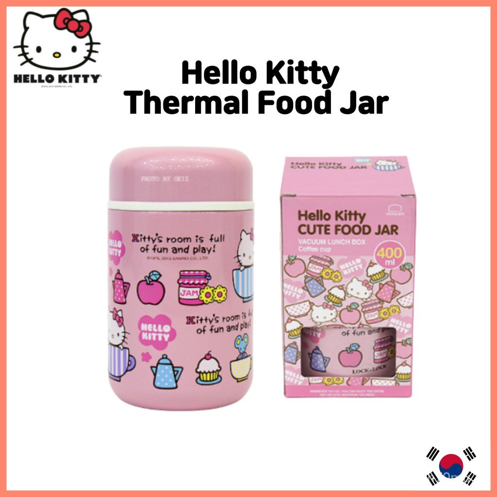 [Sanrio] Hello Kitty Stainless steel Thermal Food Jar 400ml｜Thermos