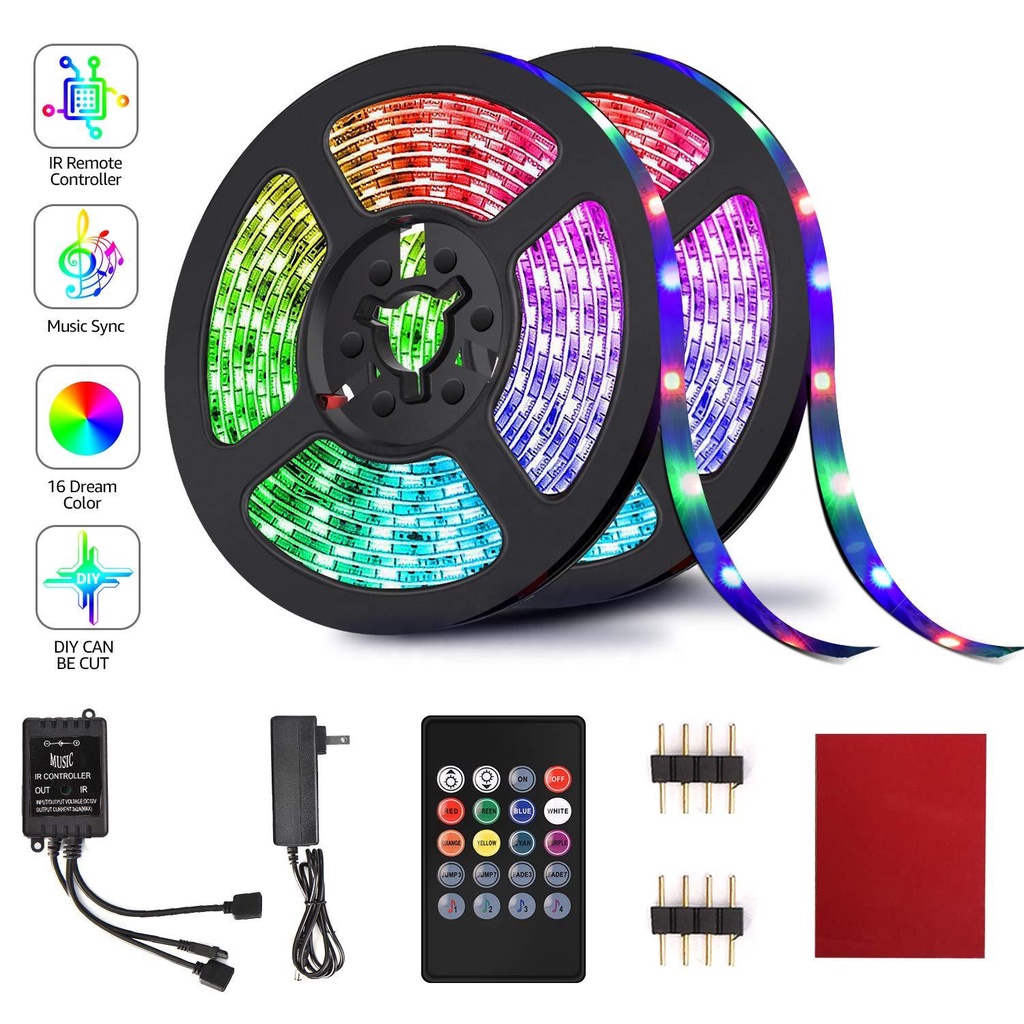 Led Strip Lights Music Led Light Strips RGB LED Bar Strip Lights APP