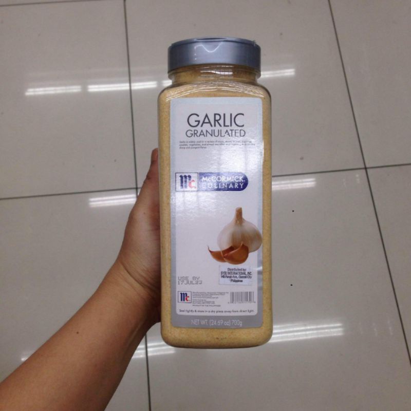 MCCORMICK GARLIC GRANULATED 700g Shopee Philippines