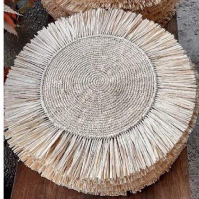 1110 Abaca and Raffia Placemats Shopee Philippines