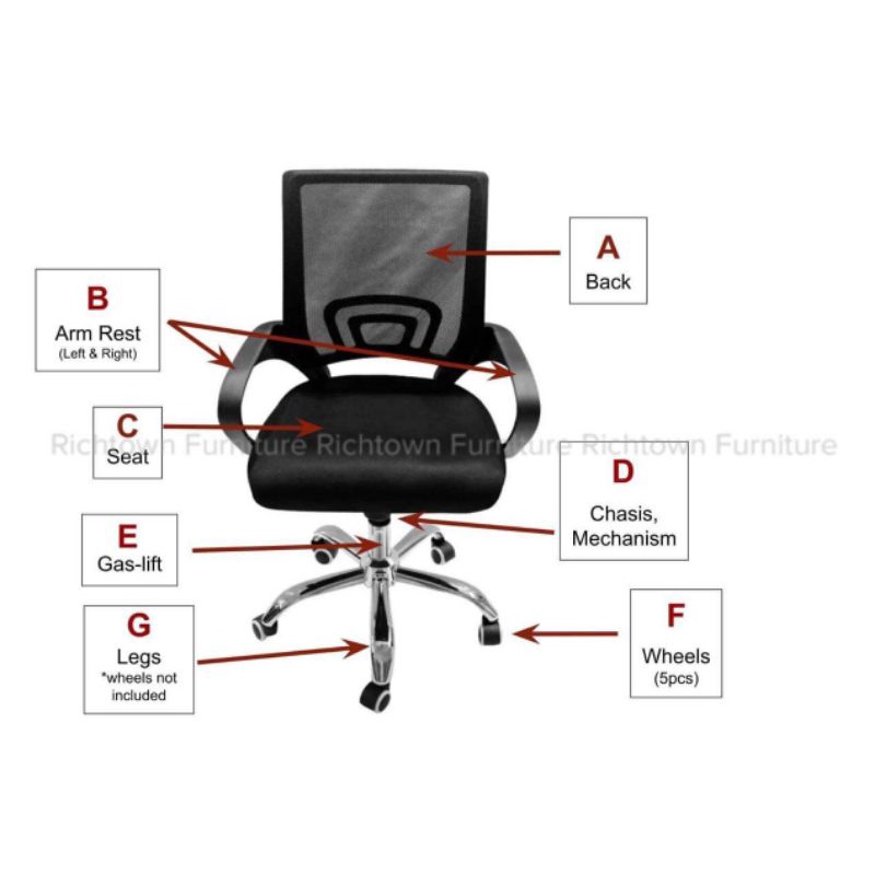 Office Chair Replacement Parts Shopee Philippines
