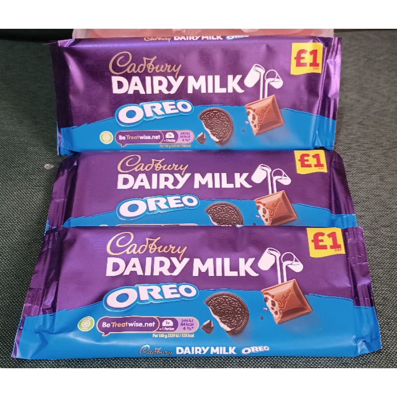 Cadbury Dairy Milk Oreo 120g Shopee Philippines