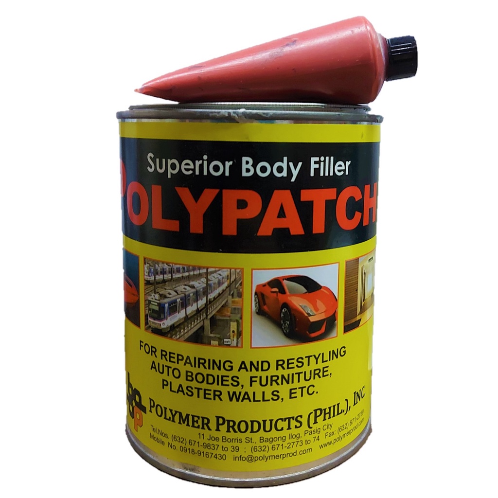 Polypatch Superior Body Filler 1L Shopee Philippines