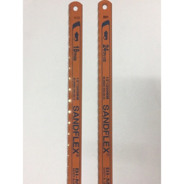 Sandflex Hacksaw Blade 18 TPI or 24 TPI Original Authentic Shopee