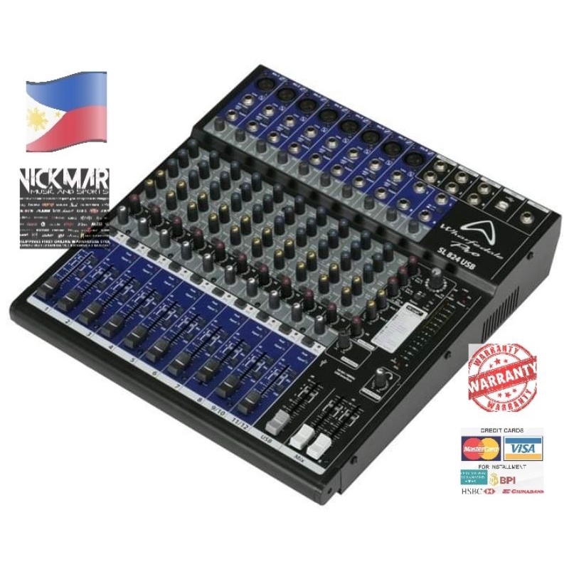 WHARFEDALE PRO SL 824 USB PROFESSIONAL SOUND MIXER Shopee Philippines