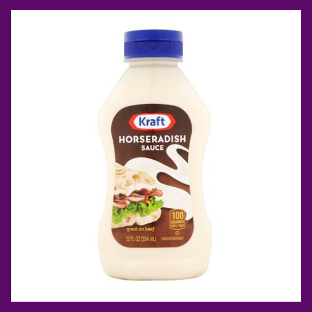 Kraft Horseradish Sauce 354ml Shopee Philippines