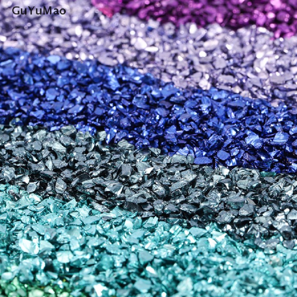 [cxGUYU] Broken Glass Stones Resin Fillings Crystal UV Epoxy Filler DIY