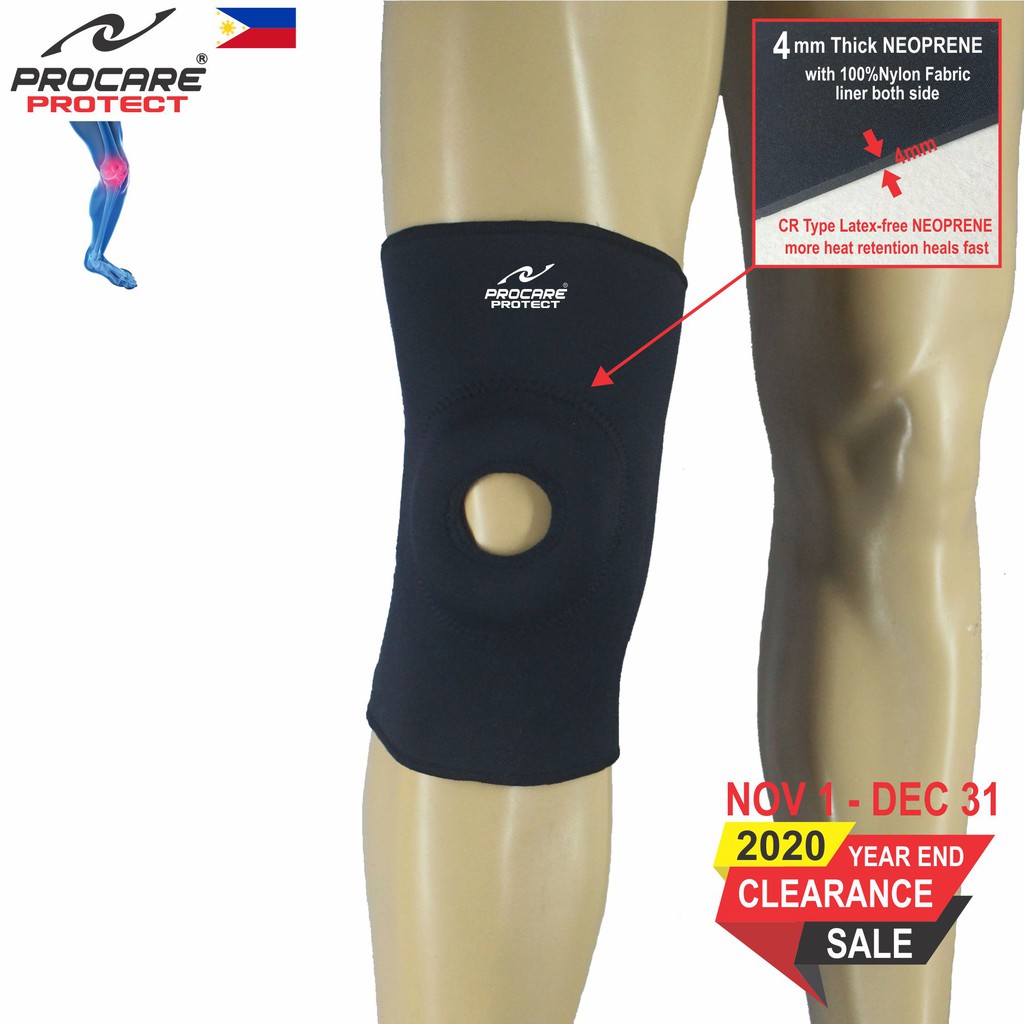 PROCARE PROTECT 6005 Knee Support Brace 9inch SlipOn, Open Patella