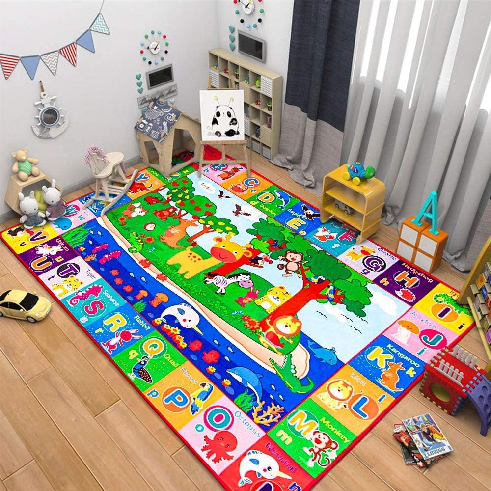 Baby Crawling Play Mat Floor Play Mat Game Mat With Plastic Bag Random
