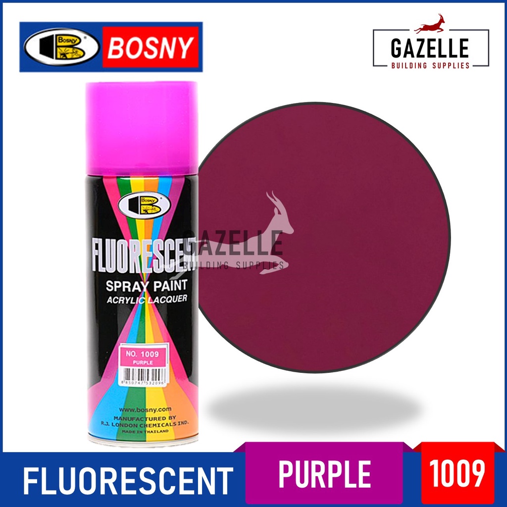 Bosny Fluorescent Spray Paint Fluorescent Colors 400cc / 400ml