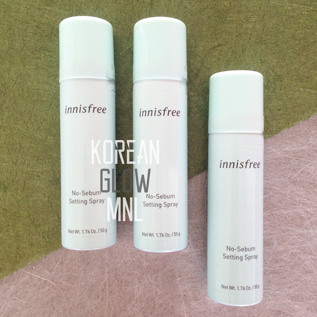 Innisfree NoSebum Setting Spray Shopee Philippines