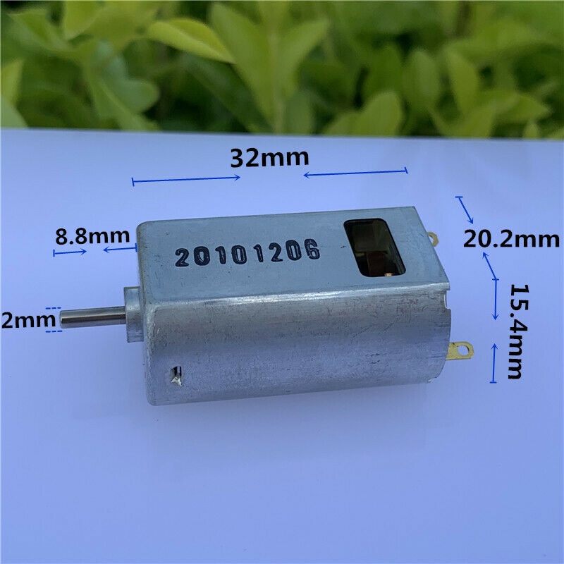 Micro FK180SH Carbon Brush Motor DC 3V 3.7V 27000RPM High Speed Large