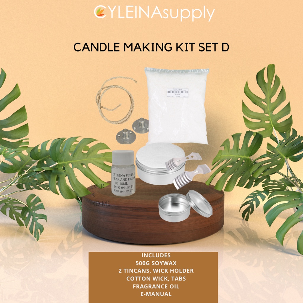 DIY Soy Candle Making Activity kit SET D Shopee Philippines