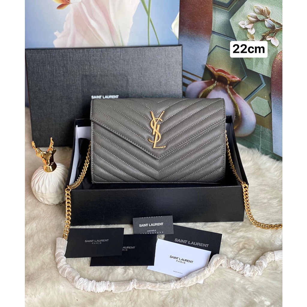 YSL WOC BAG YSL SLING BAG YSL TOP GRADE MIRROR SLING BAG COMPLETE