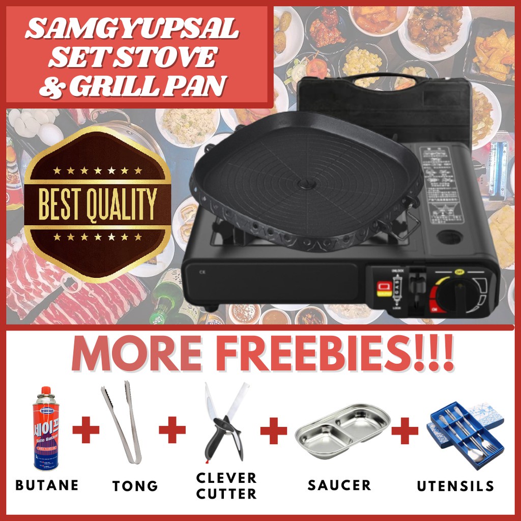 grilling pan samgyup samgyupsal grill pan SAMGYUPSAL GRILL PAN SET