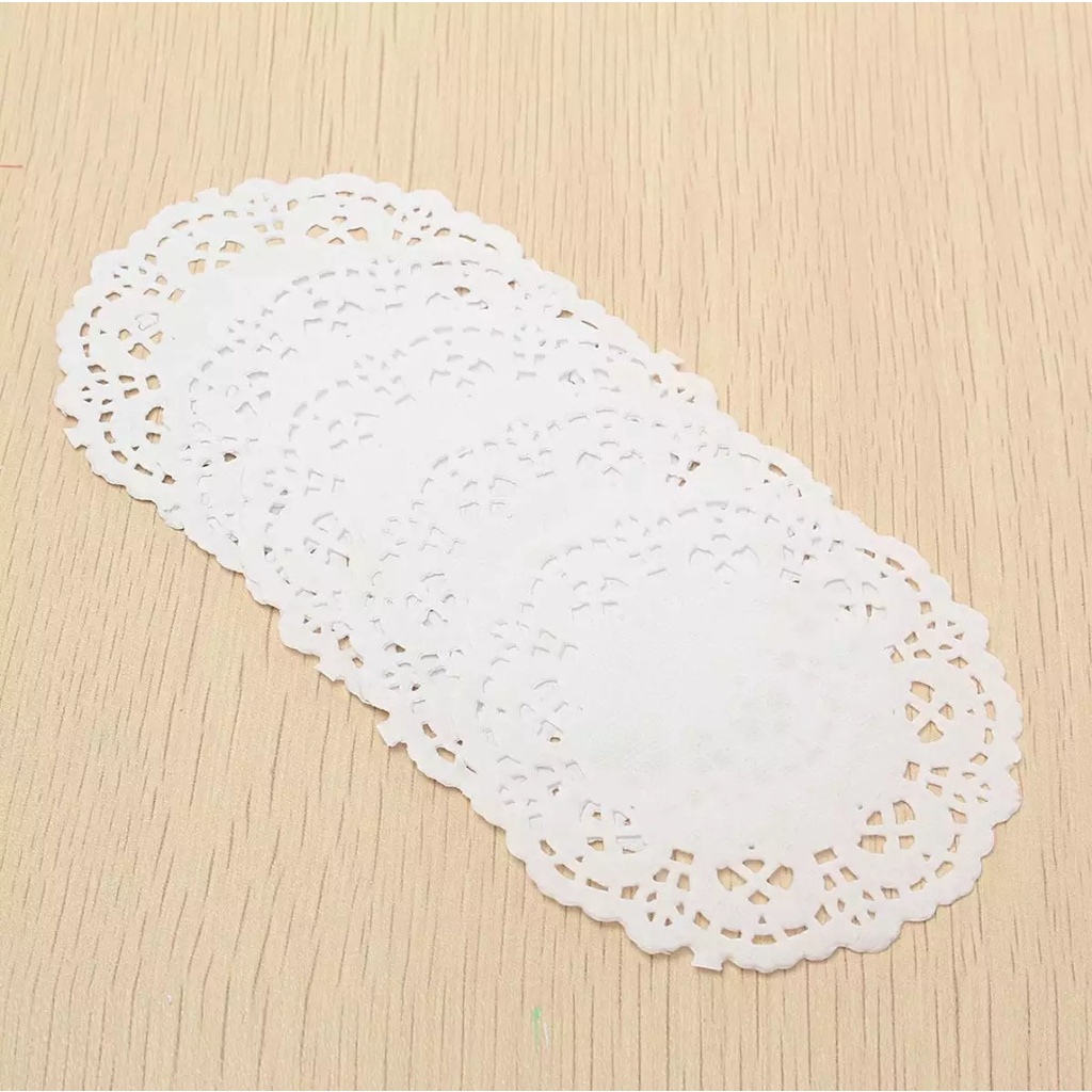 Rm1.20 (Cheapest) Doily White Paper White Dolly Doilies Doylies 4