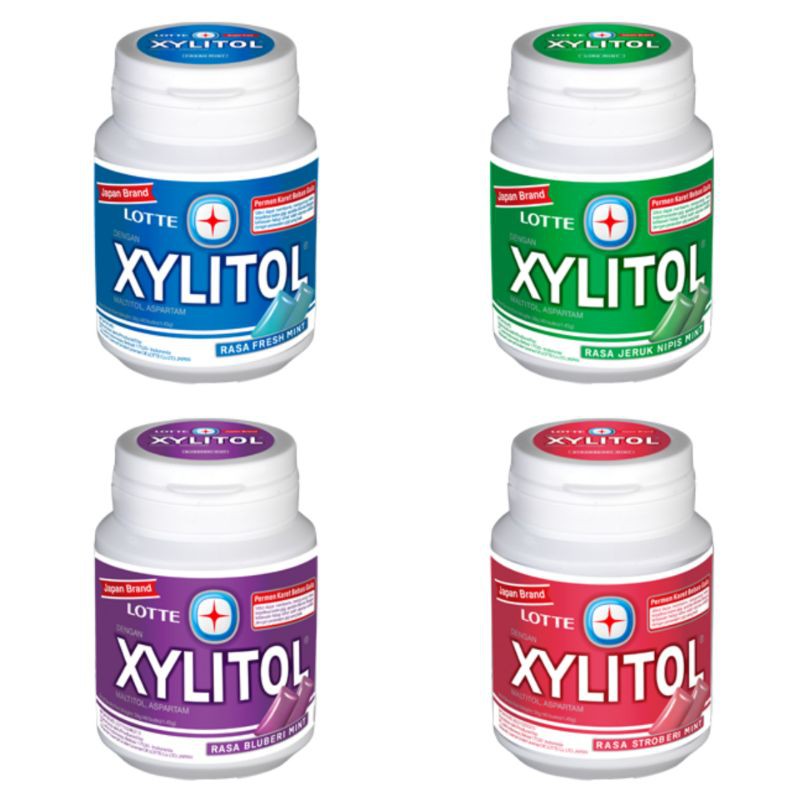 Lotte XYLITOL Chewing Gum 58gr Sugar Free Chewing Gum Shopee