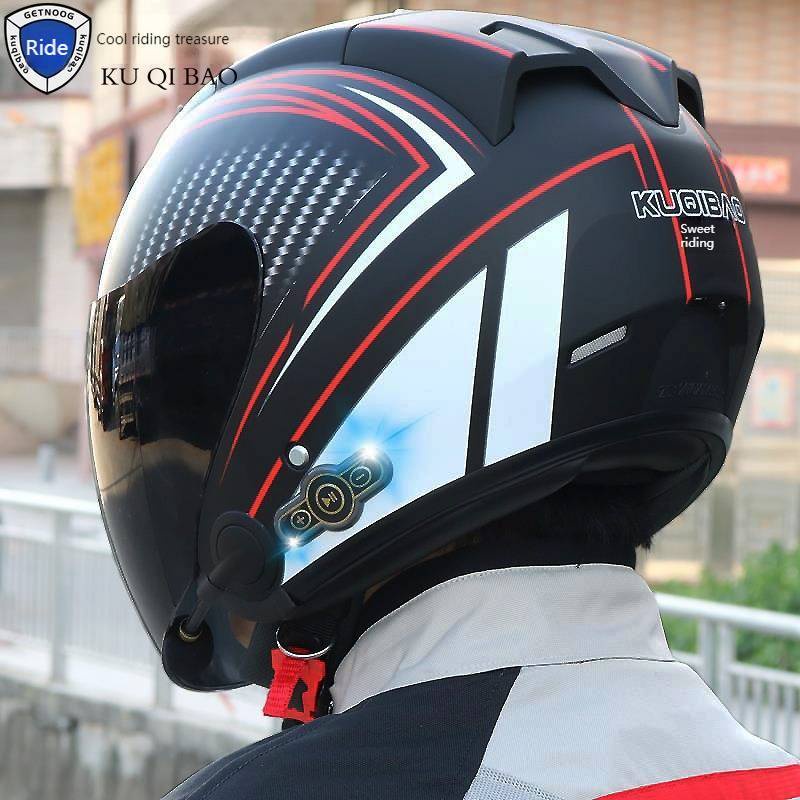 New motorcycle helmet, Bluetooth helmet, men's smart helmet, 3000ma