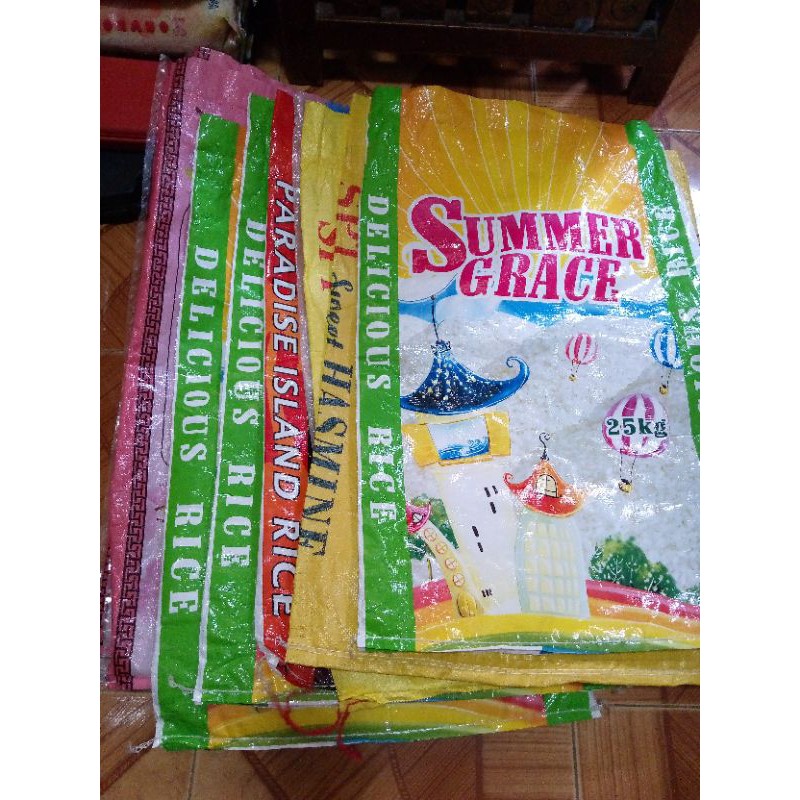 Used Rice Sacks (sizes 25kg and 50kg) Shopee Philippines