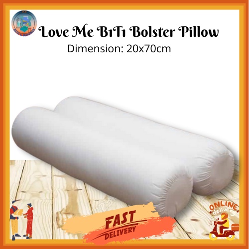 B1T1 LOVE ME HOTDOG BOLSTER PILLOW/ BOLSTER PILLOW/ WHITE PILLOW