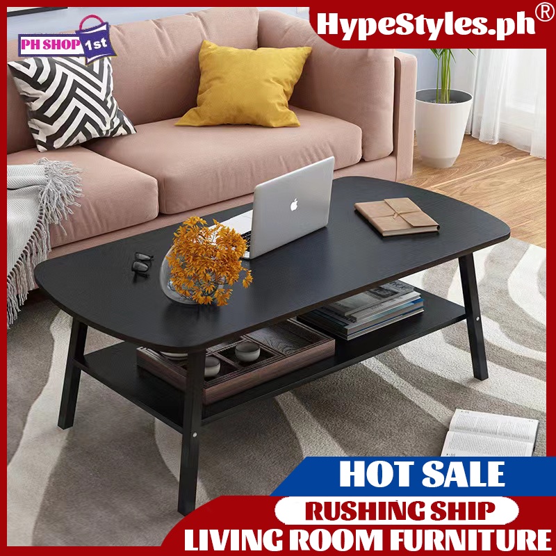 COD New Style Sofa Table 2 layers Coffee Table Tea Desk Center Table Sofa Living Room Center