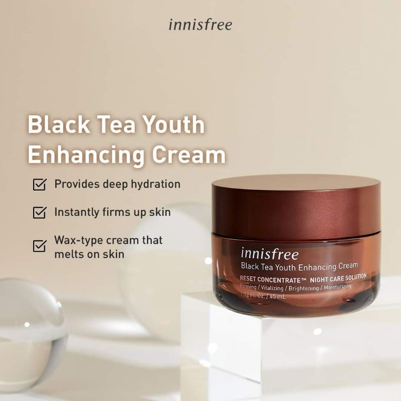 INNISFREE BLACK TEA YOUTH ENHANCING CREAM 1ML SACHET Shopee Philippines