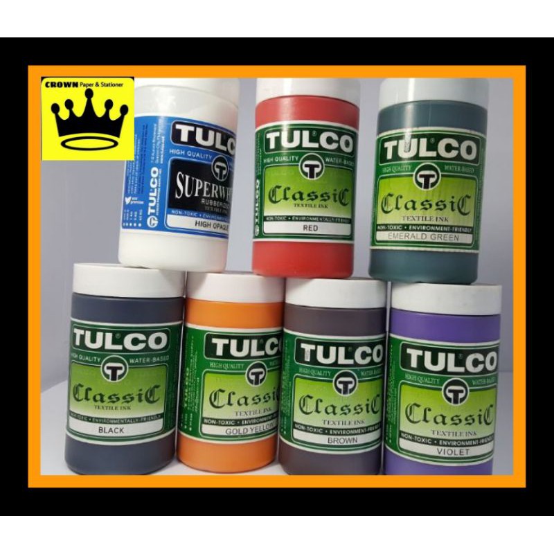 Tulco Textile ink Standard Colors 250g Shopee Philippines