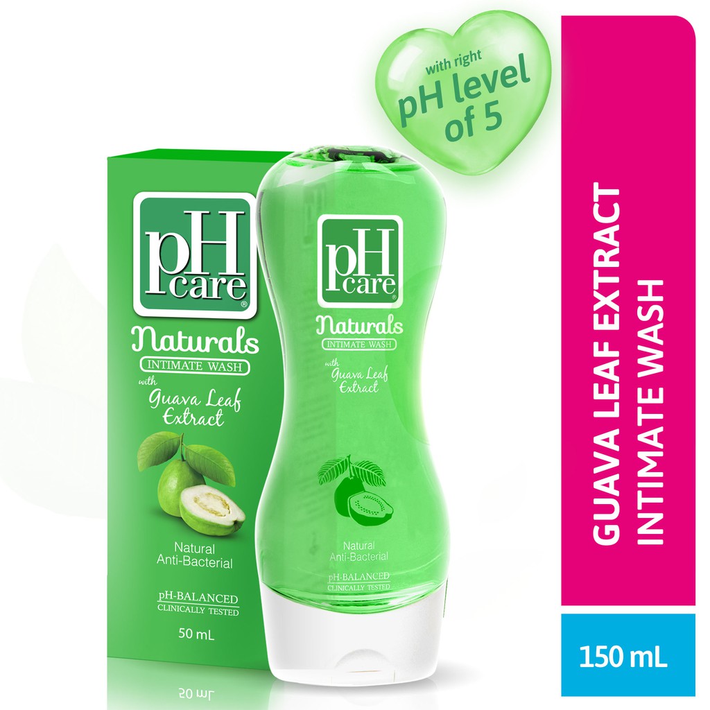 pH Care Naturals Guava Feminine Wash 150 mL Shopee Philippines