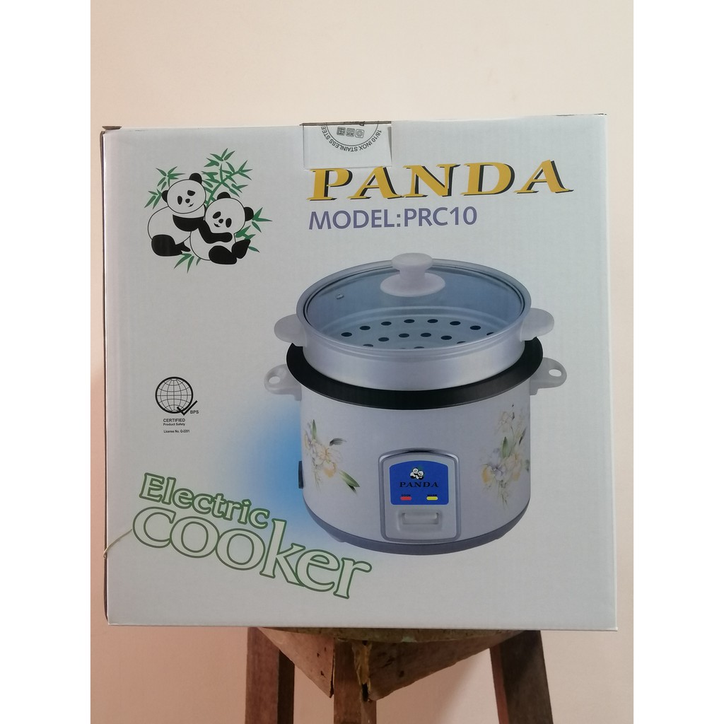 Panda Rice Cooker with Steamer PRC10 1.8L Shopee Philippines