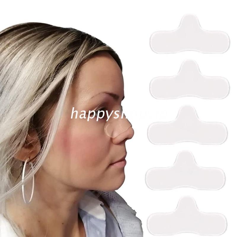 ♚∏ HSV 5 Pcs Nasal Pads CPAP Nose Gel Pads Sleep Apnea Mask Comfort Pad