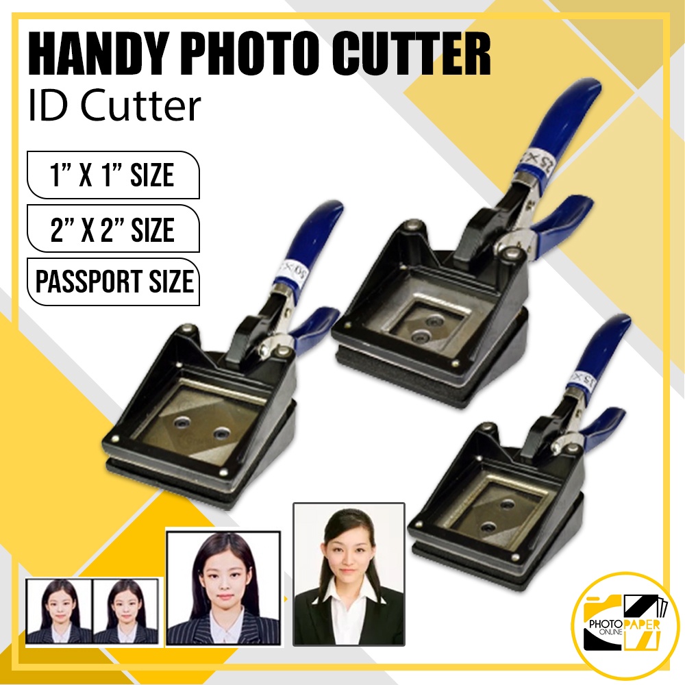 Handheld Photo Cutter (1x1 / 2x2 / Passport Size) High Quality