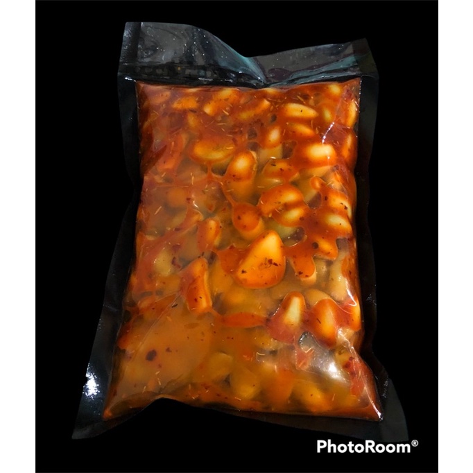 Pickled Garlic with sriracha, thyme and chilli flakes 500g Shopee Philippines