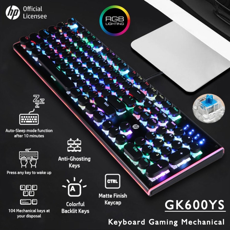 Hp GK600YS GAMING MECHANICAL KEYBOARD (ORIGINAL) Shopee Philippines