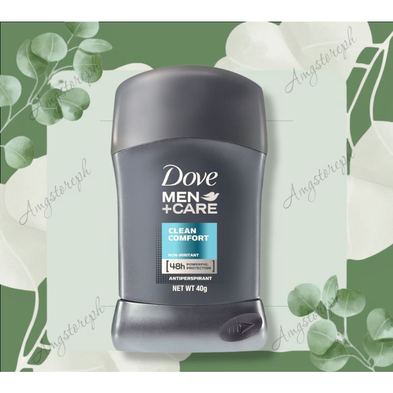 Dove Men Deodorant Stick Clean Comfort (40g) Shopee Philippines