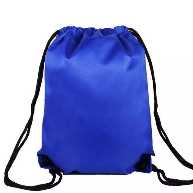 220D Nylon String bag Plain Back pack design Polyester Drawstring bag