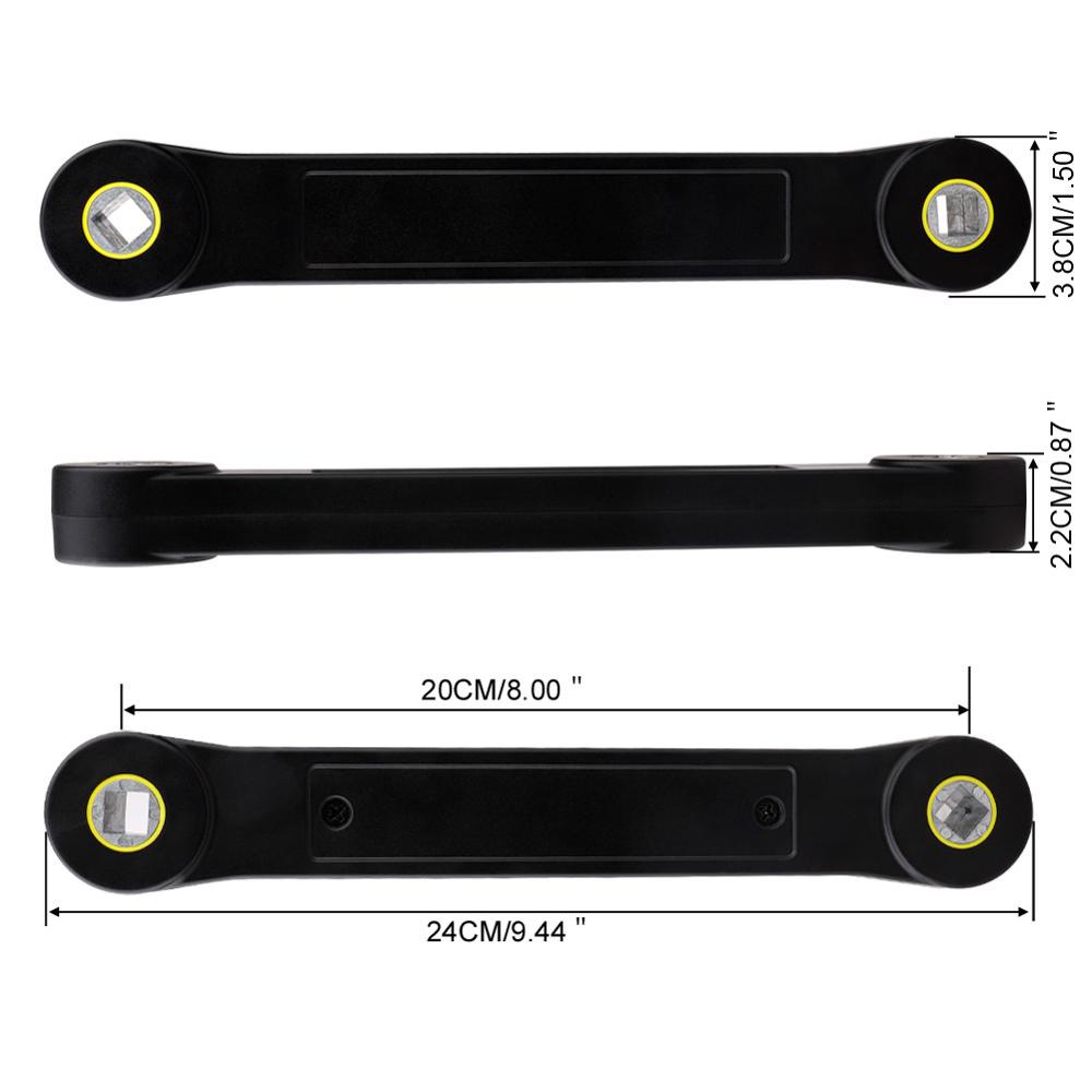 Universal Extension Wrench 3/8 Inch Torque Spanner Adjust Ratchet