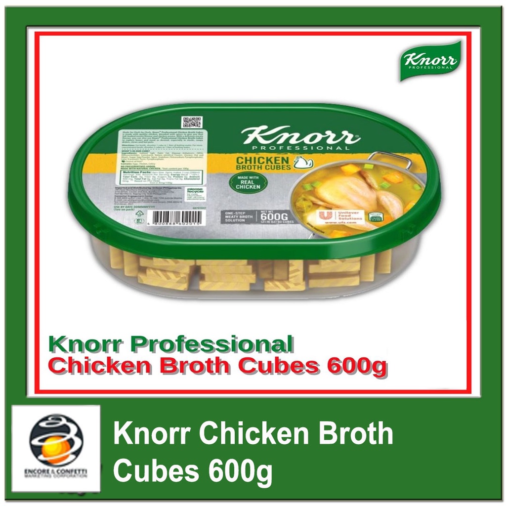 Knorr Chicken Broth Cubes 600g Shopee Philippines