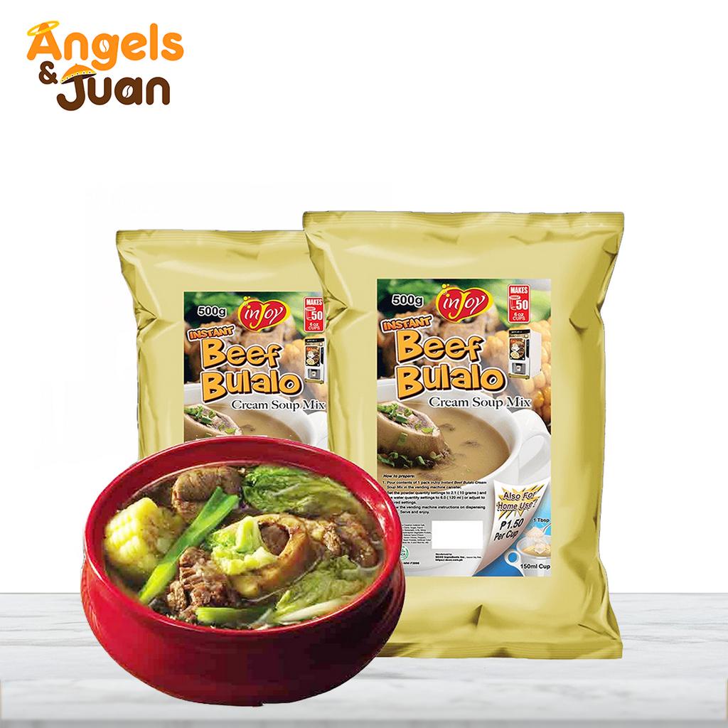 inJoy Beef Bulalo Instant Soup Powder for Coffee Vending Machine 500g