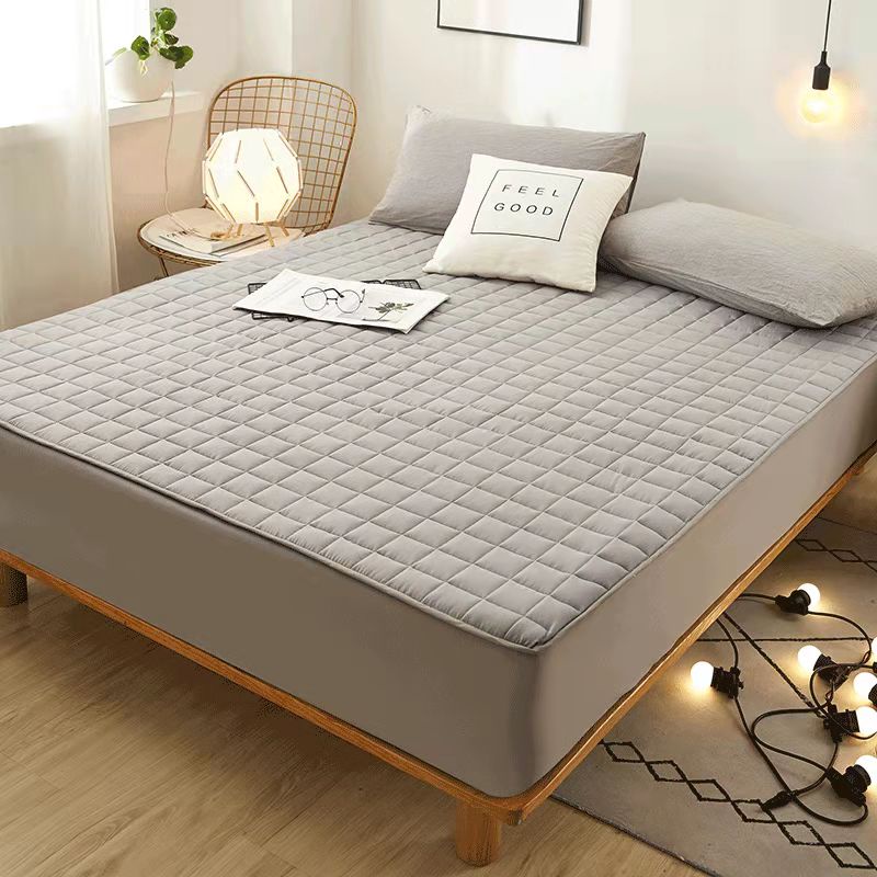 Janie //Mattress Protector Nonslip Fitted Sheet Cadar Plain Pure