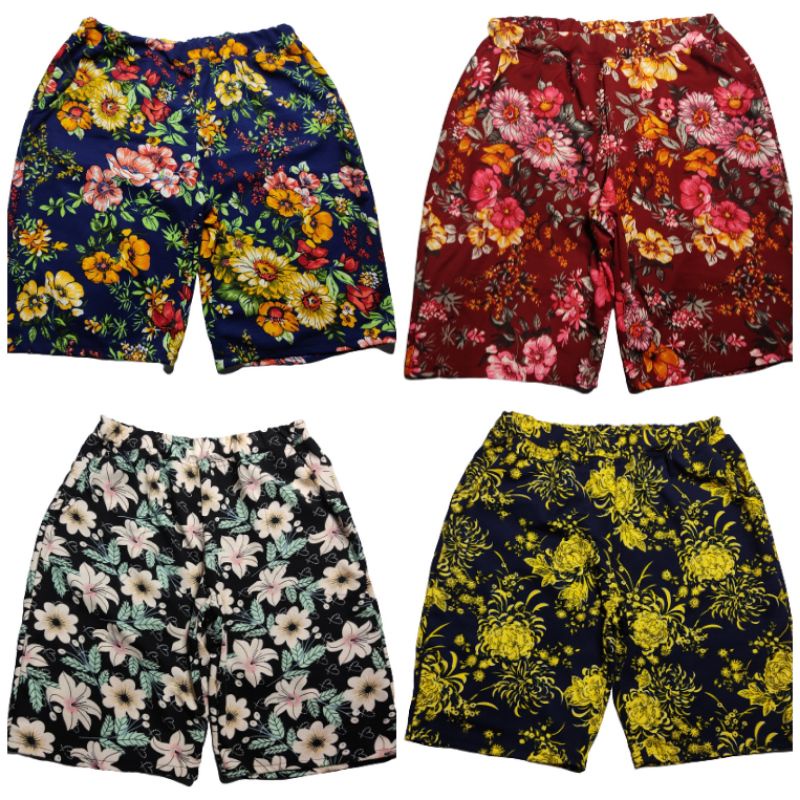 Tokong Shorts Women shorts with pockets freesize Fits to 2840