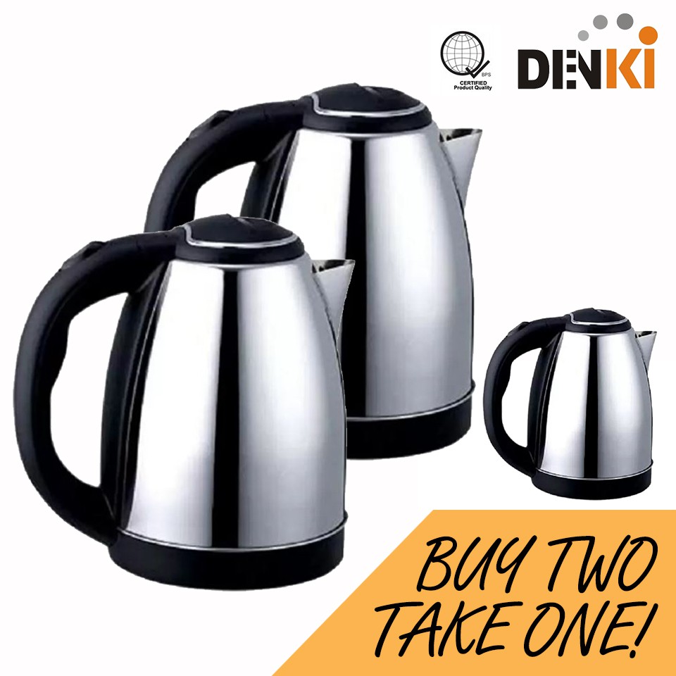 Denki Electric Water Kettle BUY 2 TAKE 1 Shopee Philippines