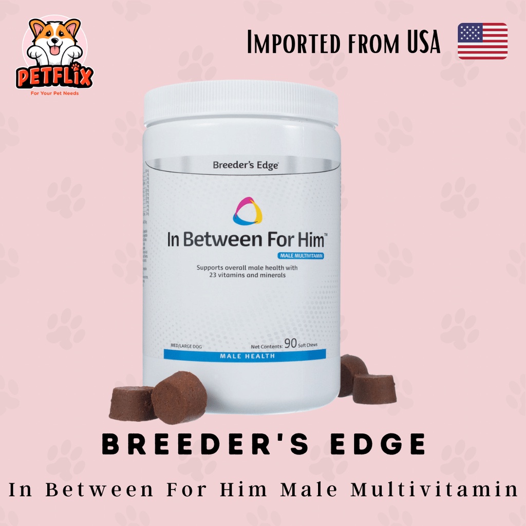 Breeders Edge In Between For Him Breeding Male Dog Conditioning