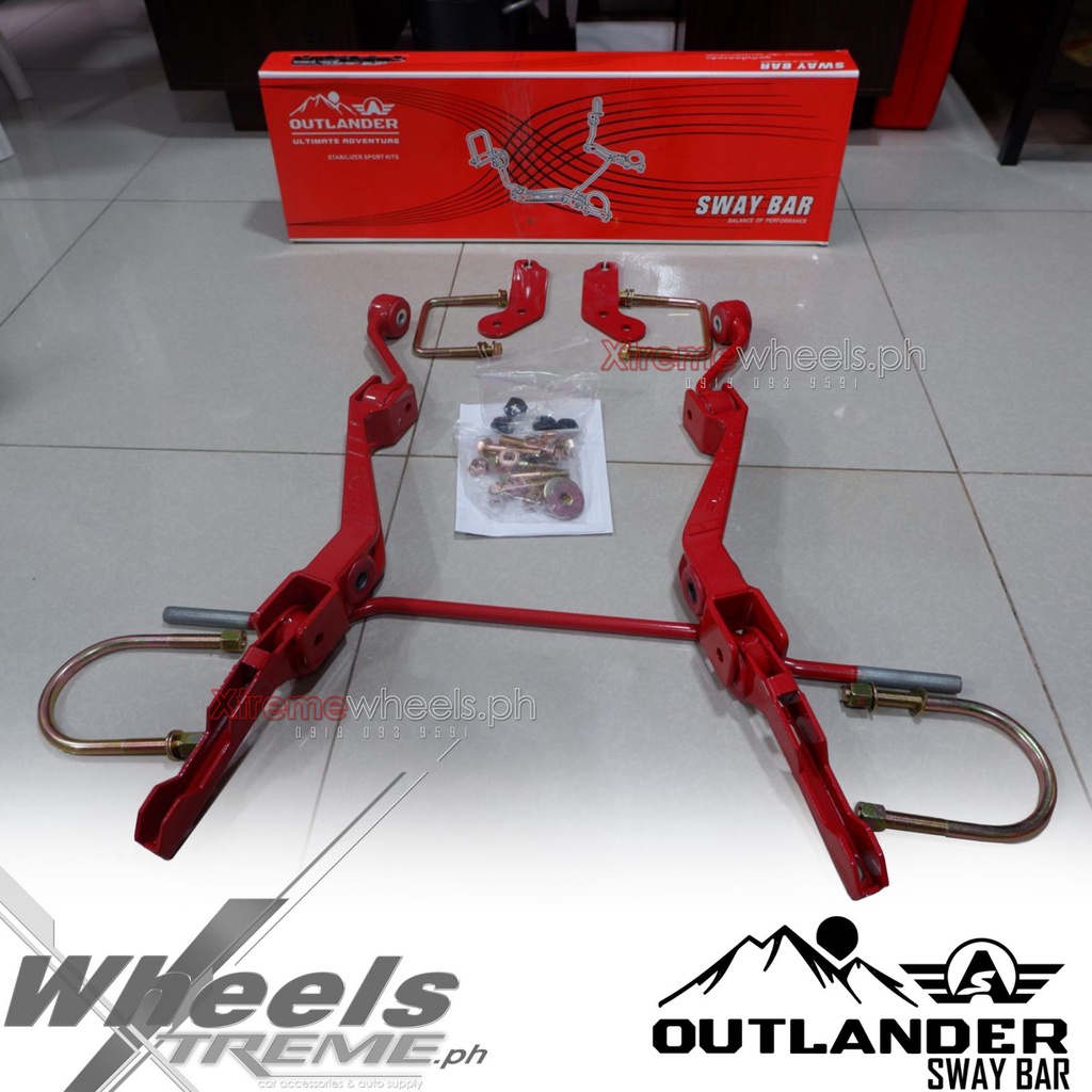 Toyota Fortuner 20052015 REAR OUTLANDER BRAND Sway bar / Space Arm / Swaybar ( accessories