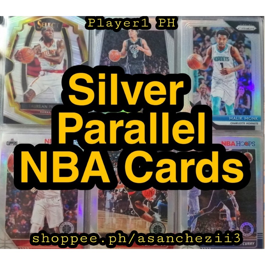 Panini Silver Parallel NBA Card (Prizm, Select, Hoops Premium)(Below BV