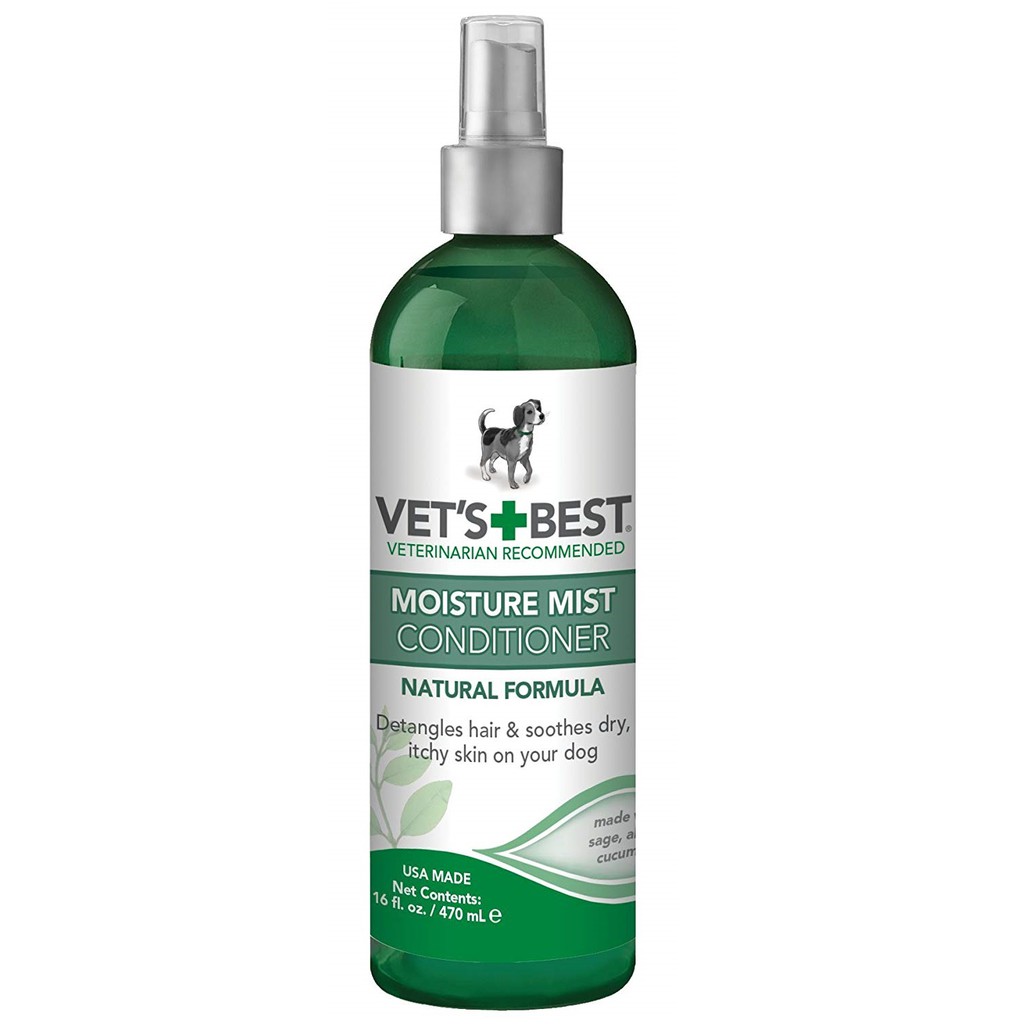 Vet's Best Medicated Dog Shampoo (Oatmeal, HypoAllergenic, Conditioner