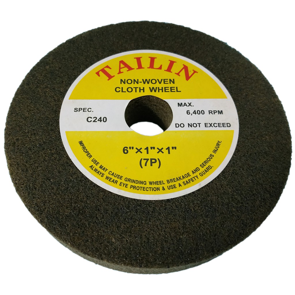 ORIGINAL TAILIN NON WOVEN CLOTH WHEEL 6" X 1" X 1" (7P) C240 Shopee