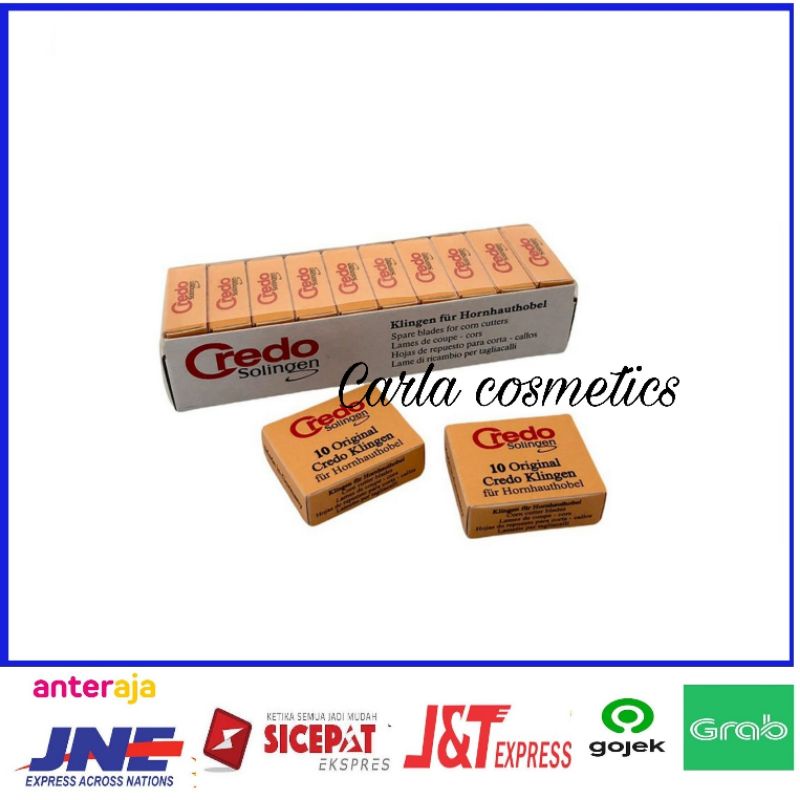 Razor credo solingen original Refill Contents 10pcs (orange) Shopee