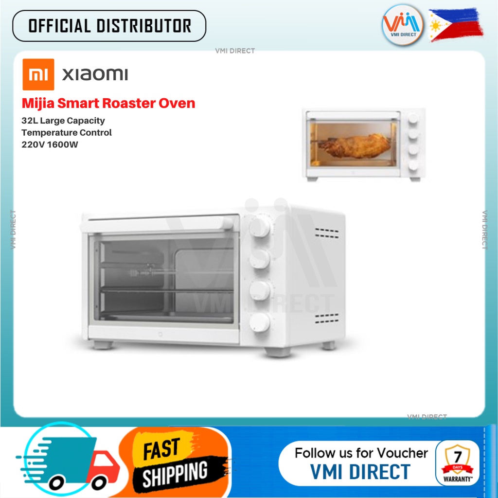 Xiaomi Mijia Smart Roaster Oven 32L Capacity 40°C Constant Temperature