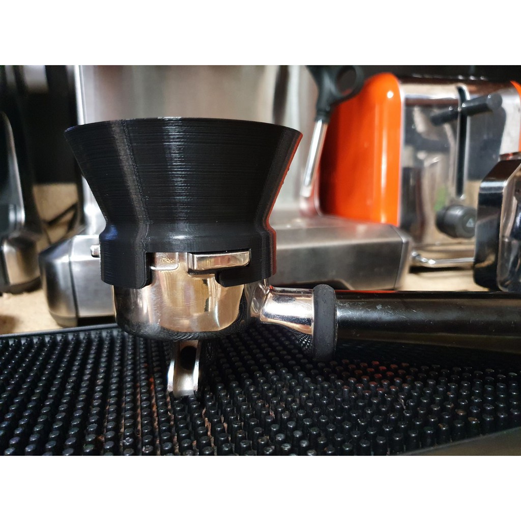 Breville 54mm Tamper Fit Dosing Funnel, BBE Trigger Switch, portafilter