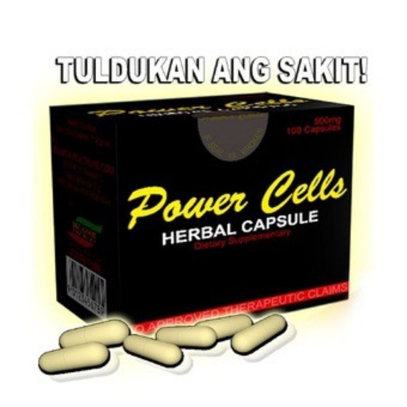 Authentic Power Cell Herbal Capsules Shopee Philippines